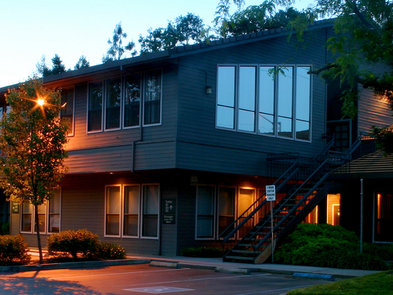 The exterior of the Sacramento Business Central office space.